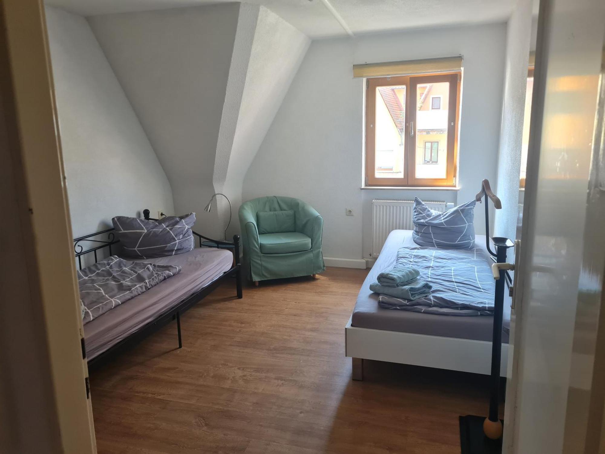 Ferienwohnungen Monteurzimmer Zur Silbernen Kanne Rothenburg ob der Tauber Exterior photo
